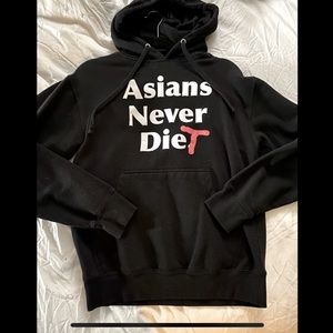 Black hoodie